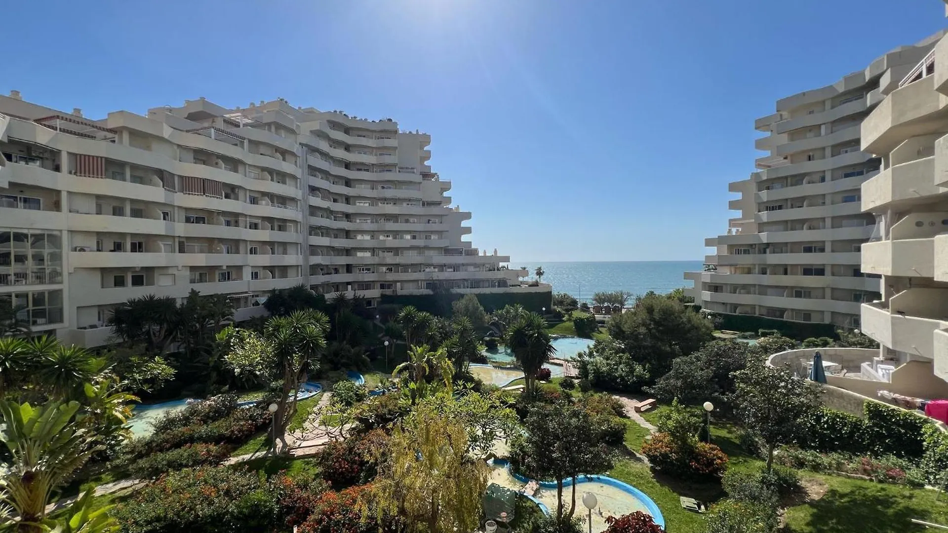 Benalbeach Apartment With Sea & Garden View Benalmadena Spain